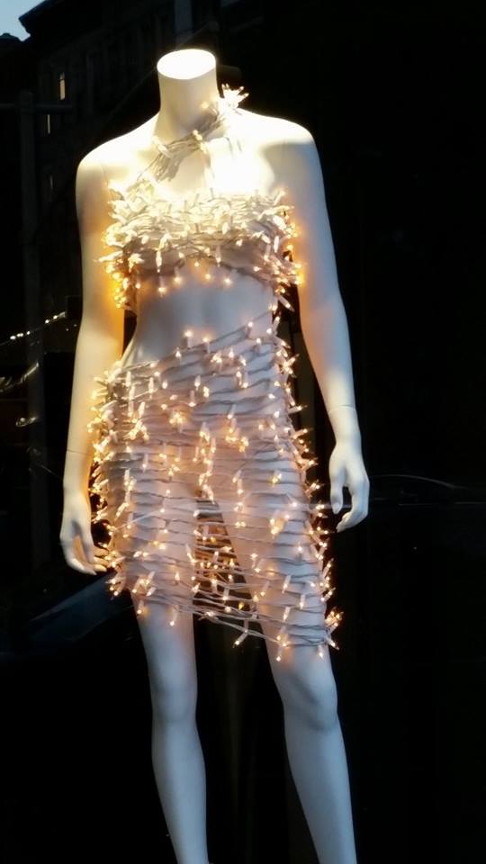 christmas lights dress